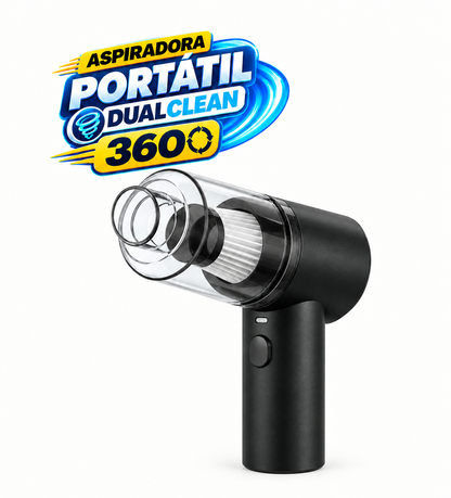 DualClean 360° — Aspiradora Portátil 3 en 1